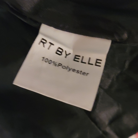 RT BY ELLE Abstract Print A Line Fur Skirt - Picture 6 of 9